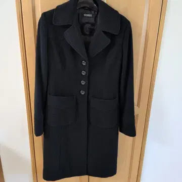 GUESS 코트 GUESS 울 코트 여성용 코트 울 코트