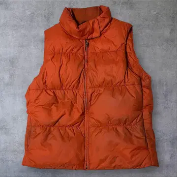 TOMMY HILFIGER 오렌지 다운 베스트