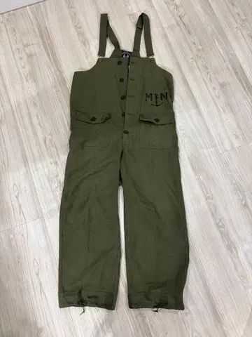 SKULL FLIGHT 오버롤 L 사이즈