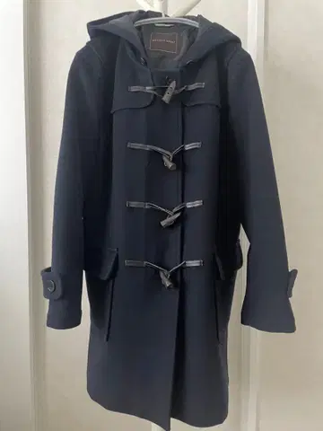 빅 사이즈 더플 코트 네이비 19호