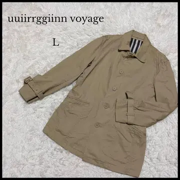 [ uuiirrggiinn voyage ] 스프링 코트 L 베이지 남성용