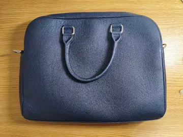 MURA 네이비 가죽 비즈니스 백