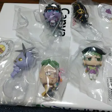 죠죠의 기묘한 모험 미니 피규어 5개 세트