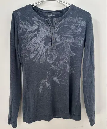 레어 Eddie Bauer [ M ] 꽃무늬 긴팔 T셔츠