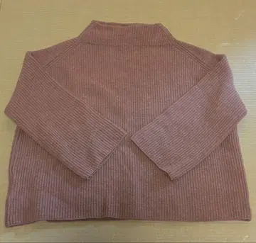 저널 스탠다드 보틀넥 스웨터 카멜