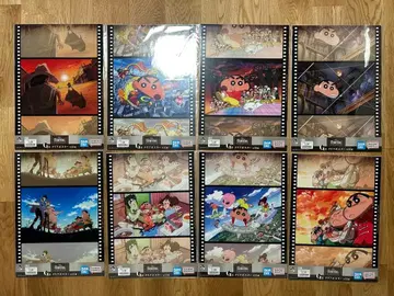 제일복권 극장판 짱구는 못말려 G상 클리어 포스터 8종 세트