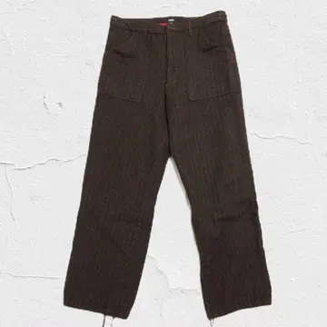 SHIPS 쉽스 스트라이프 울 이지 팬츠