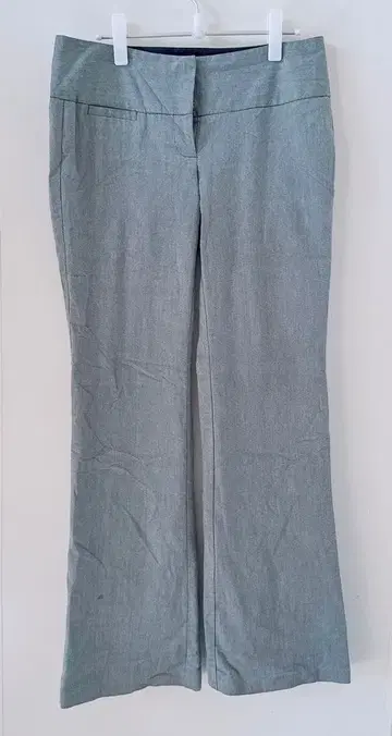 새상품급 [M] 그레이 플레어 팬츠