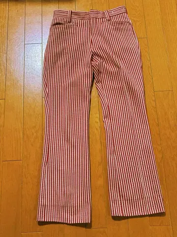 80s-90s VINTAGE UNKNOWN 스트라이프 슬랙스 L 상당