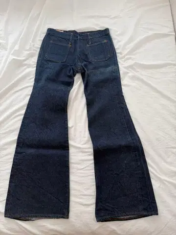 CANTON 부츠컷 데님 다크 블루