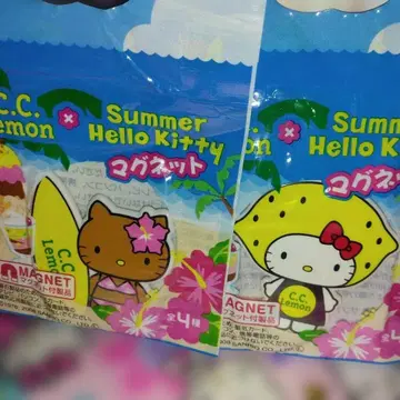 C.C. Lemon x Summer Hello Kitty 마그넷