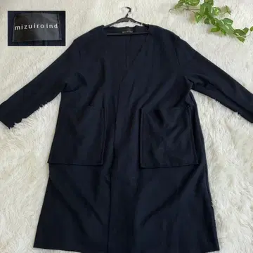 mizuiroind 미즈이로 인드 V넥 가디건 코디건 블랙