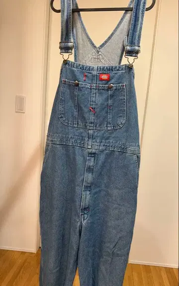 Dickies 데님 오버롤 38X32