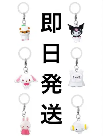 산리오 캐릭터즈 올스타즈 메지루시 액세서리 6개 세트