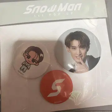 SnowMan 팝업 서울 캔뱃지 무카이 코지