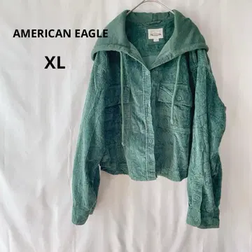 AMERICAN EAGLE 후드티 포함 코듀로이 자켓 [ XL ]