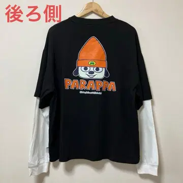 파라파라 래퍼 롱 T 트레이닝복 맨투맨 플레이스테이션 가을 겨울