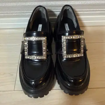 EVOL 비쥬 통굽 로퍼 22.5cm