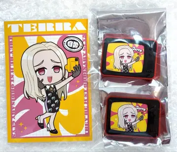 카리스마 테라 빅카메라 레트로 TV형 마그넷 특전 브로마이드 세트