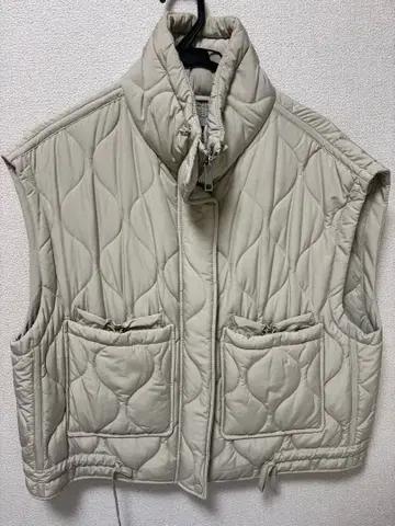 ZARA 퀼팅 다운 베스트 EU XS