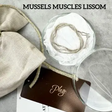 MUSSELS AND MUSCLES LISSOM 스네이크 체인 목걸이