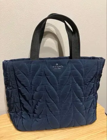 Kate Spade 네이비 퀼팅 토트 2way