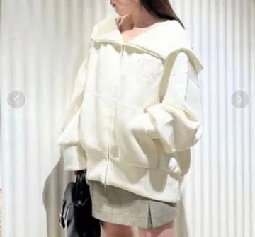 SNIDEL 볼륨 후드티