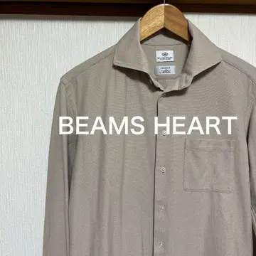 [ 컨디션 최상 ] BEAMS HEART 알비니 스트레치 컷어웨이 셔츠