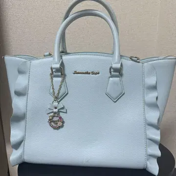 사만타 베가 라이트 블루 핸드백