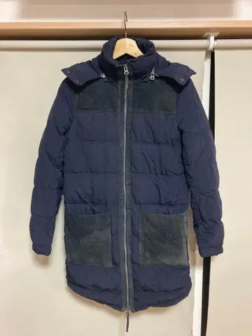 론 헤르만 여성용 다운 코트 네이비 XS