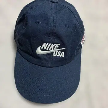 나이키 USA 자수 캡 네이비