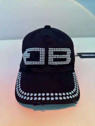 비덴 BD STUDS DAMAGE CAP 블랙 25SS 새상품