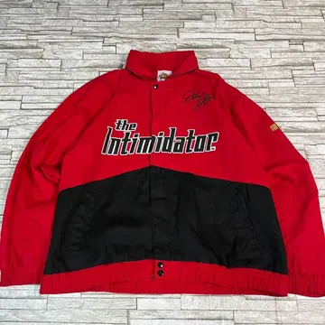 90s NASCAR 레이싱 자켓 데일 아언하트 자수 디자인 L