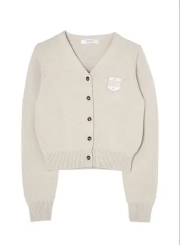 Herlipto Be Mine Emblem Knit Cardigan