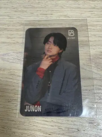 BE:FIRST JUNON 클리어 트레이딩 카드 Gifted.