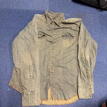 GAP 데님 긴팔 셔츠 XL