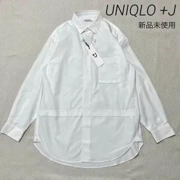 새상품 UNIQLO +J 수피마 코튼 오버사이즈 셔츠 인기 품절 모델