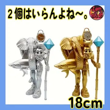 이탈리안 레인 로트 피규어 합체 디자인 금과 은 2개 세트