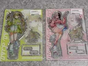 타치바나 히나노 에이리사 저지 메이드 아크릴 스탠드 플레이트