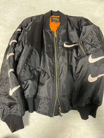 Warm Heart MA-1 자켓 L