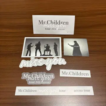 Mr.Children misses you tour 2024 스티커 세트