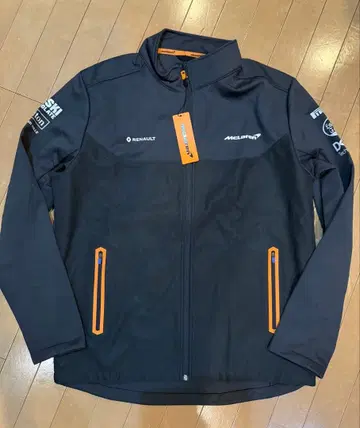 McLaren 블랙 나일론 자켓