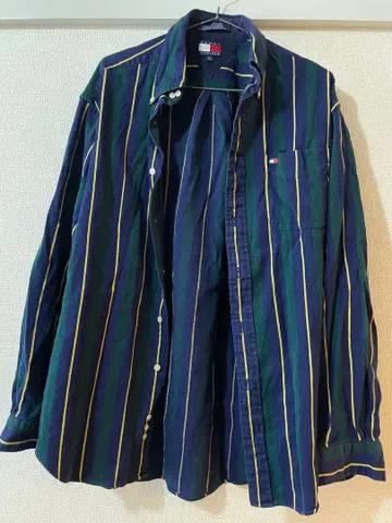 [ TOMMY HILFIGER ] 스트라이프 셔츠 M