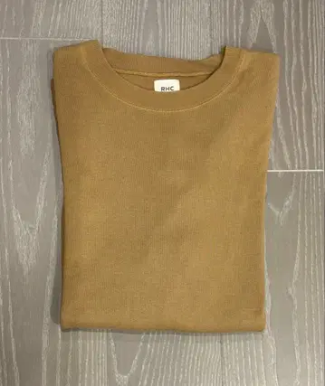 RHC Ronherman 브라운 (카멜) 긴팔 티셔츠