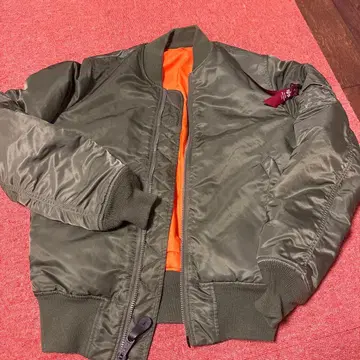 MA-1 플라이트 자켓 올리브 그린