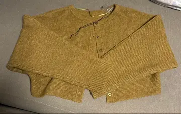 퍼프 니트 2피스 가디건 단품 M 사이즈