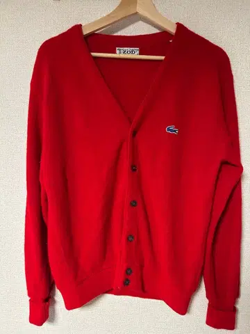 70s LACOSTE 가디건