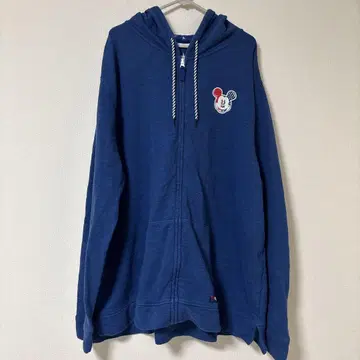 Disney 미키마우스 집업 후드티 네이비