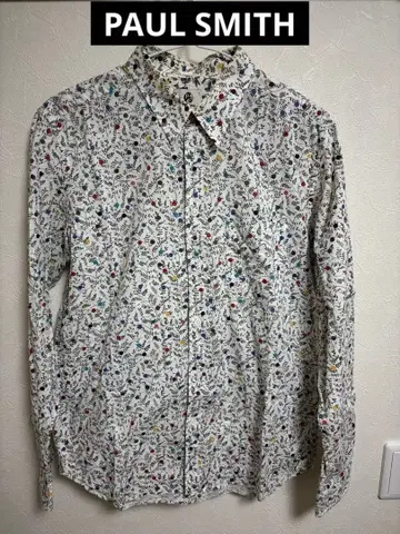 PAUL SMITH 꽃무늬 긴팔 셔츠 L 사이즈