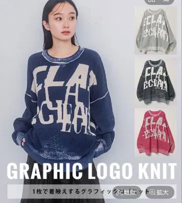 JEANASiS/리버스다이 로고 BIG 풀오버